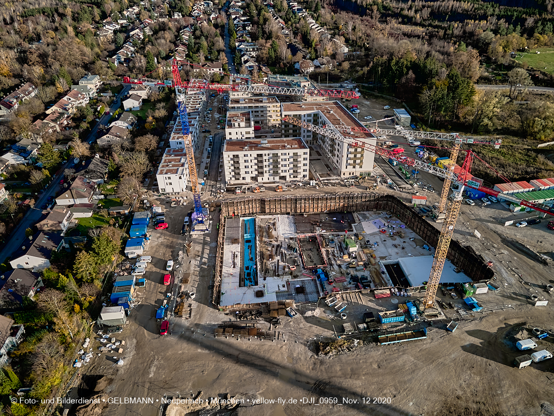 12.11./09.11.2020 - Piederstorfer Gelände und Alexisqaurtier am Karl-Marx-Ring in Neuperlach
